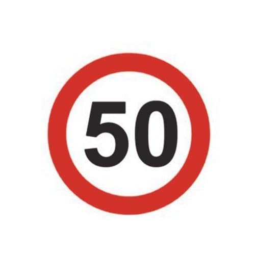 Azami Hız Sınırlaması 50 (TT-29E)