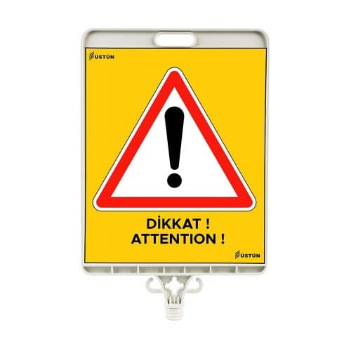 Dikdörtgen Levha Dikkat