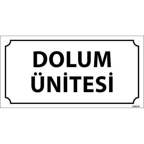 Dolum Ünitesi Levhası 12x24 cm