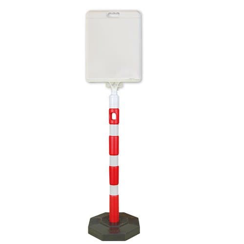 Dubalı Uyarı Dikme 60MM + Dikdörtgen Tabela