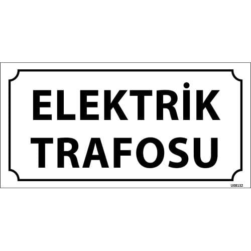 Elektrik Trafosu Levhası 12x24 cm