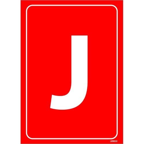 J Levhası 25x35 cm