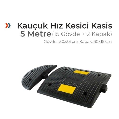 Kauçuk Hız Kesici Kasis Seti 30x33 cm (5 metre)