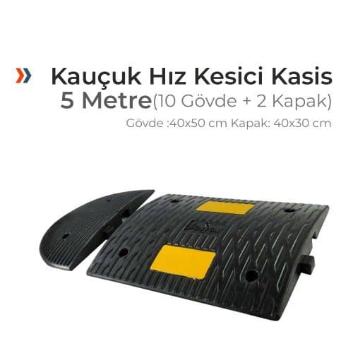 Kauçuk Hız Kesici Kasis Seti 40x50 cm (5 metre)