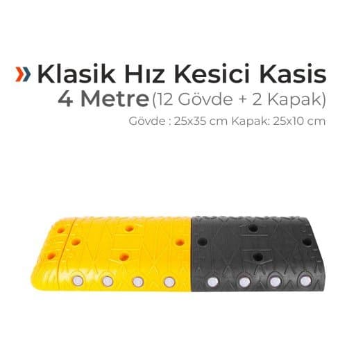 Klasik Hız Kesici Kasis Seti (4 Metre)