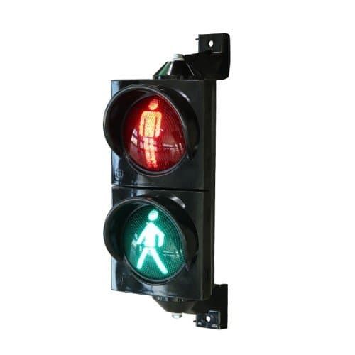 100 mm Led'li Sinyal Verici Yaya Kırmızı Yeşil