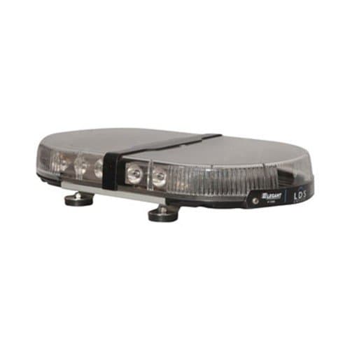 Mini Tepe Lambası Expert E-1151 Kırmızı-Mavi Şeffaf Cam (Mıknatıslı)