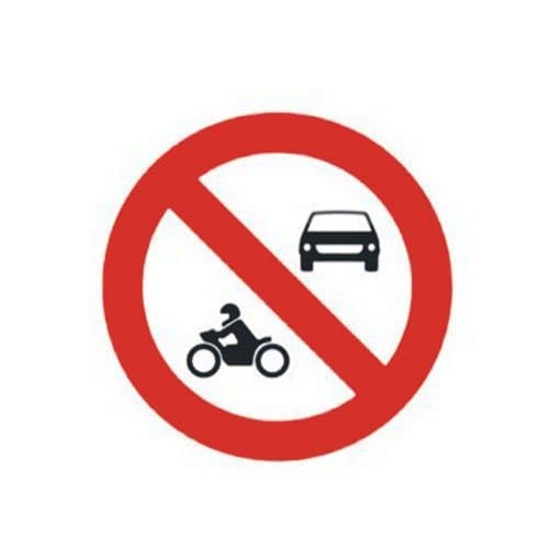 Motorlu Taşıt Giremez (TT-18)