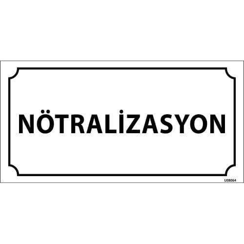 Nötralizasyon Levhası 12x24 cm