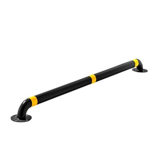 Otopark Araç Stoperi Siyah 185 cm Ø76 2 mm