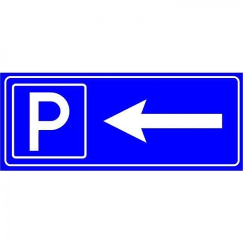 Otopark Park Yeri Levhası Park Alanı Tabelası (Sol)