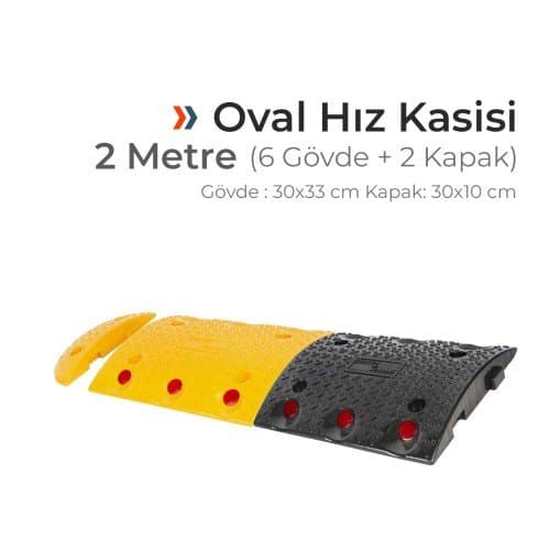 Oval Hız Kasis Seti (2 Metre)