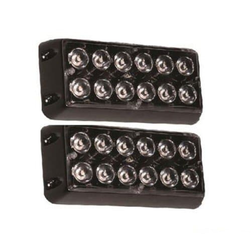 Panjur İkaz Lambası 12 Ledli Yeşil (2 Adet)