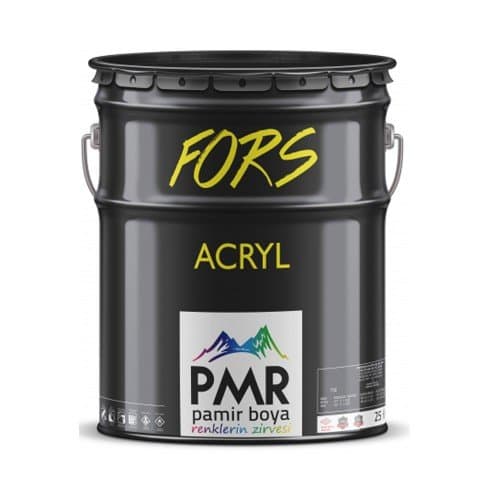 Pmr Fors Akrilik Yol Çizgi Boyası - Beyaz