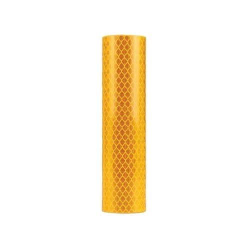 Rulo PVC Prizmatik Reflektif Folyo Eko Sarı (1.24x50 mt)