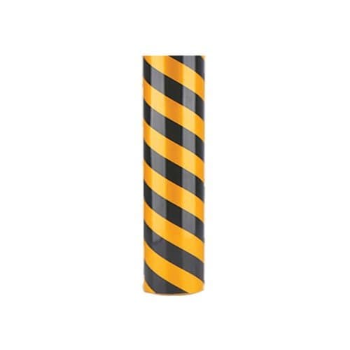 Rulo Reflektif Folyo SL3000 Eko Kesim Sarı Siyah (1.24x45,7 mt)