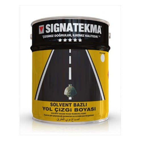 Signaline Tek Kompenantlı Yol Çizgi Boyası 25 Kg