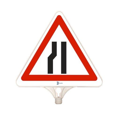 Soldan Daralan Yol Tabelası (Tek taraflı)