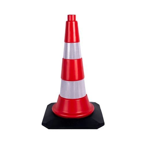 Trafik ve Reklam Konisi 500 mm (Kauçuk Tabanlı)