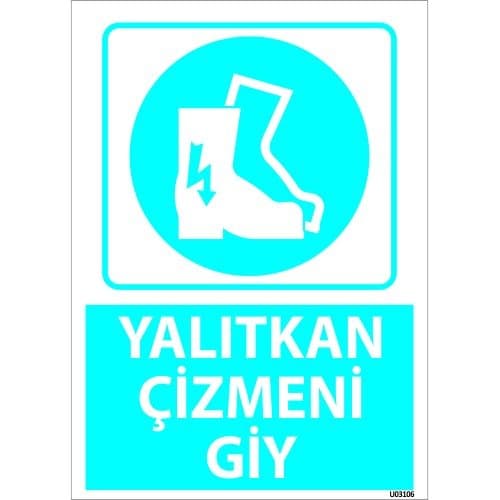 Yalıtkan Çizmeni Giy Levhası 25x35 cm