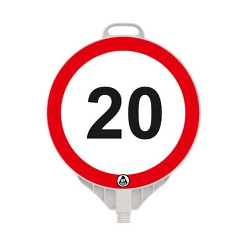 Yuvarlak Uyari Levhasi (20 Kmh)