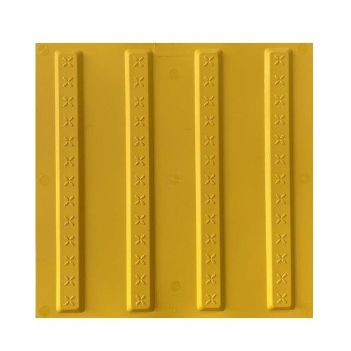 30x30 cm Sarı Termoplastik Poliüretan (TPU) Kılavuz Yüzey (Ekonomik)
