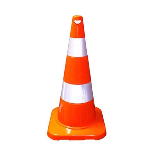 75 cm Kırılmaz Trafik Konisi Eko 2,35 Kg (Çift Reflektifli)