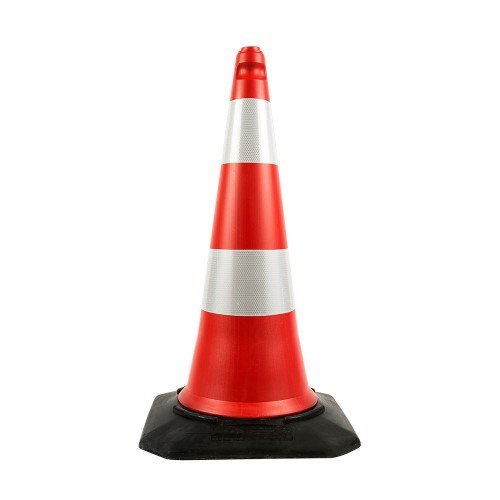 75 cm Şişirme Trafik Konisi (Çift Reflektifli)
