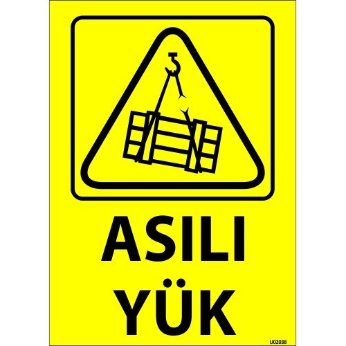 Asılı Yük Levhası 25x35 cm