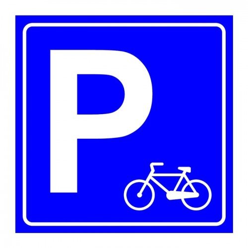 Bisiklet Park Yeri Levhası Trafik Tabelası