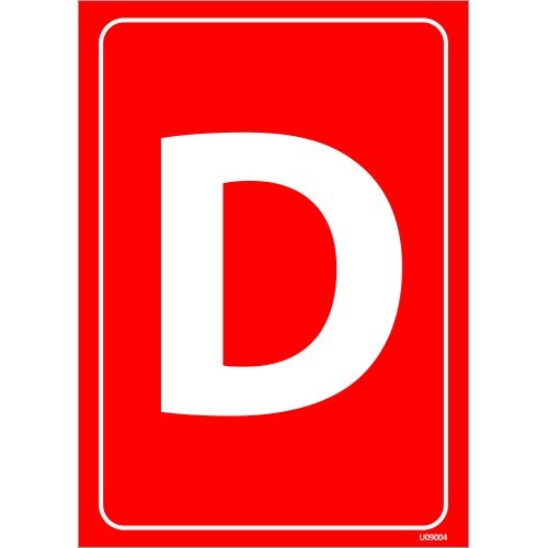 D Levhası 25x35 cm