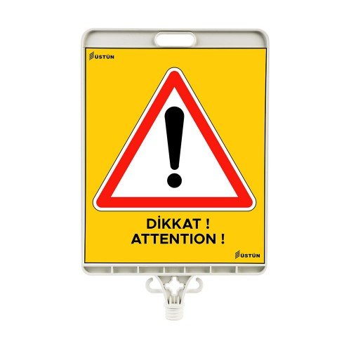 Dikdörtgen Levha Dikkat