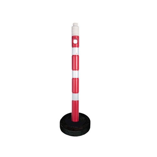 Dubalı Uyarı Dikme 60 mm (Kauçuk Taban)