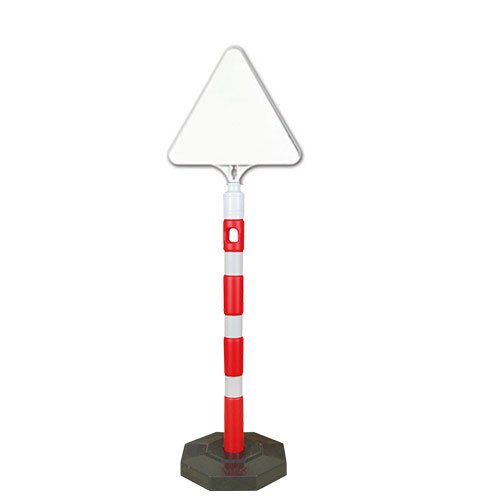 Dubalı Uyarı Dikme 60MM + Üçgen Tabela