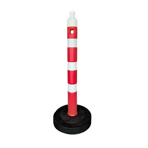 Dubalı Uyarı Dikme 90 mm (Kauçuk Taban)
