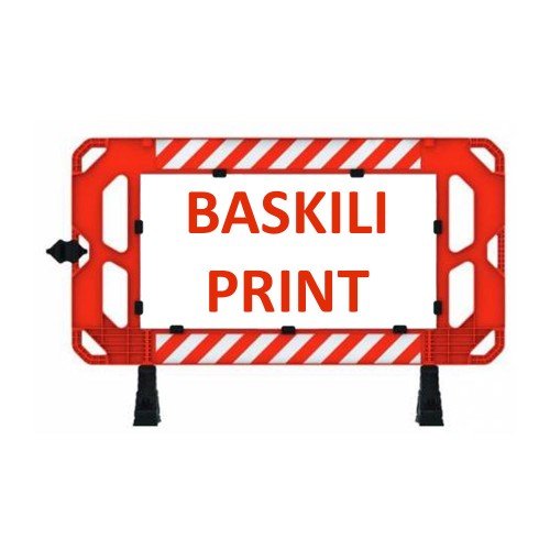 Güvenlik Bariyeri - Panel Bariyer (Dekotalı+Baskılı)