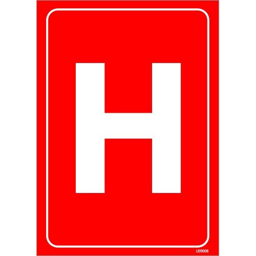 H Levhası 25x35 cm