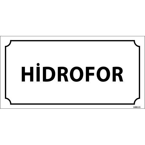 Hidrofor Levhası 12x24 cm