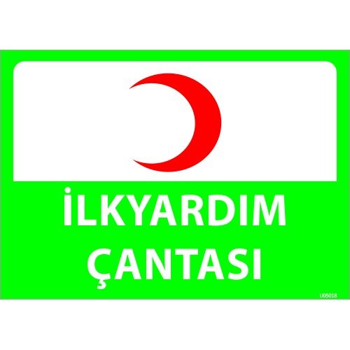 İlkYardım Çantası Levhası 25x35 cm