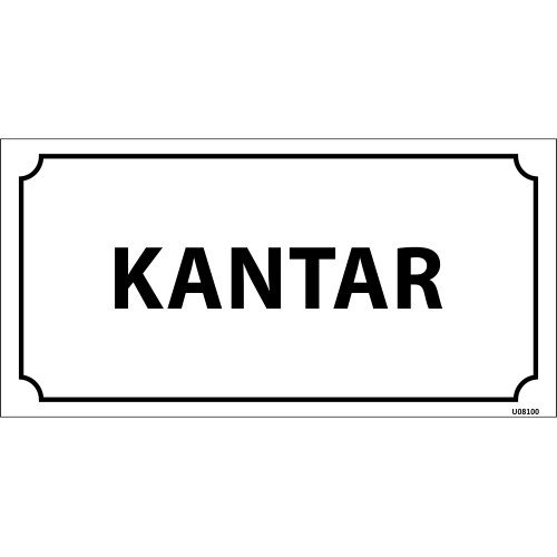 Kantar Levhası 12x24 cm