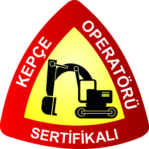 Kepçe Operatörü Sertifikalı Levhası 25x35 cm