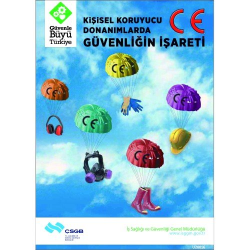 Kişisel Koruyucu Donanımlarda Güvenliğin İşareti Levhası 25x35 cm