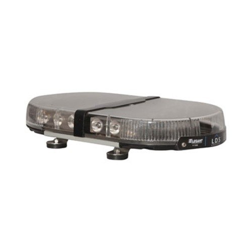 Mini Tepe Lambası Expert E-1151 Kırmızı-Mavi Şeffaf Cam (Mıknatıslı)