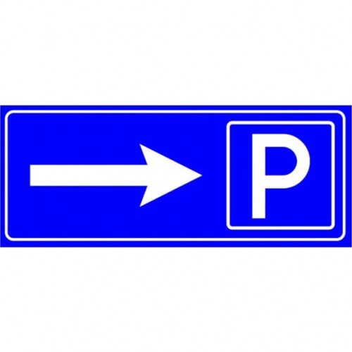 Otopark Park Yeri Levhası Park Alanı Tabelası (Sağ)