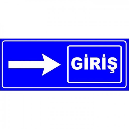 Otopark Yönlendirme Giriş Levhası (Sağ)