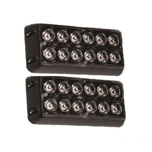 Panjur İkaz Lambası 12 Ledli Beyaz (2 Adet)