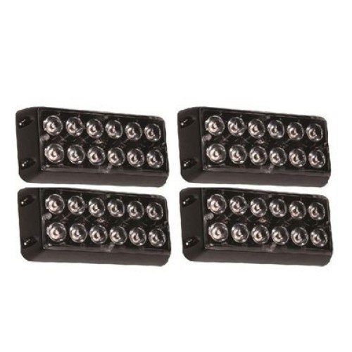 Panjur İkaz Lambası 12 Ledli Beyaz (4 Adet)