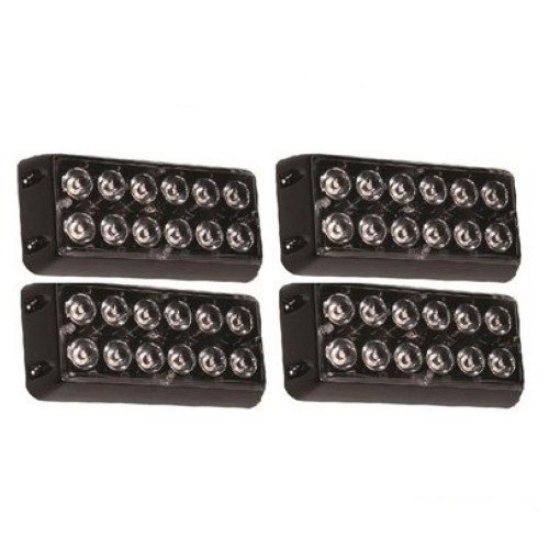 Panjur İkaz Lambası 12 Ledli Sarı (4 Adet)