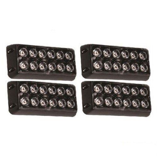 Panjur İkaz Lambası 12 Ledli Yeşil (4 Adet)