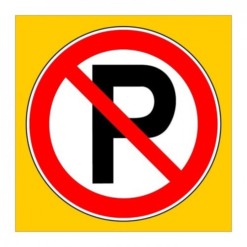 Park Yasaktır Levhası Trafik Tabelası (PL-100)